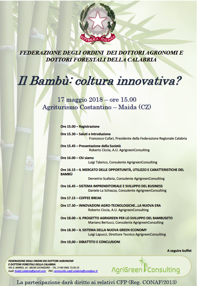 il Bambù: coltura innovativa?